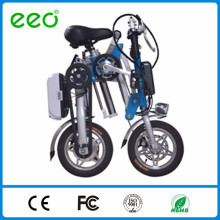 Bicyclette électrique portative 12 po vélo Li-ion pliante vélo électrique avec CE